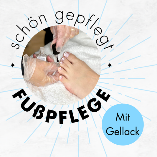 Fußpflege mit Gellack