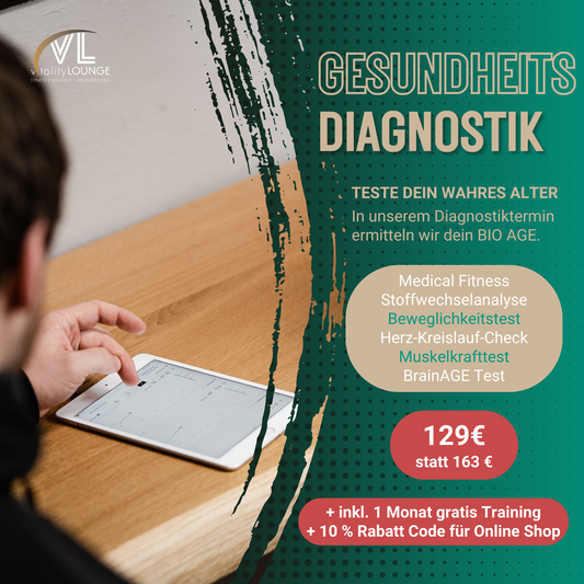 Vitality Lounge Gesundheitsdiagnostik